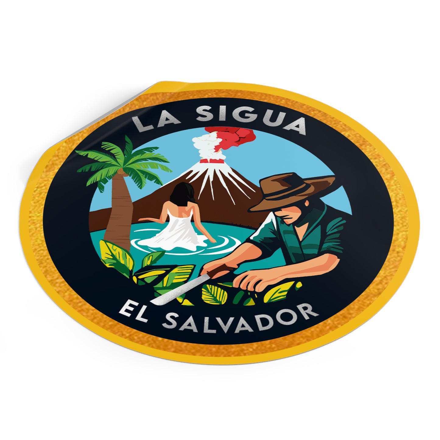 Vinyl Stickers - La Sigua Logo (Blue)